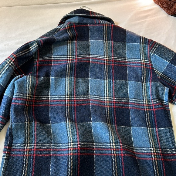 Vintage wool blend shirt jacket XL made in Canada - Picture 3 of 6